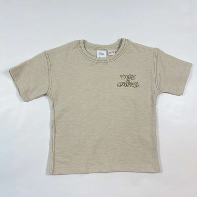 Zara off-beige knit quality t-shirt 2-3Y/98 1
