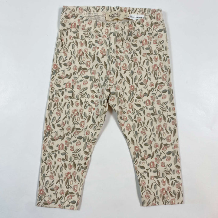 MarMar Copenhagen floral print baby leggings 9M/74