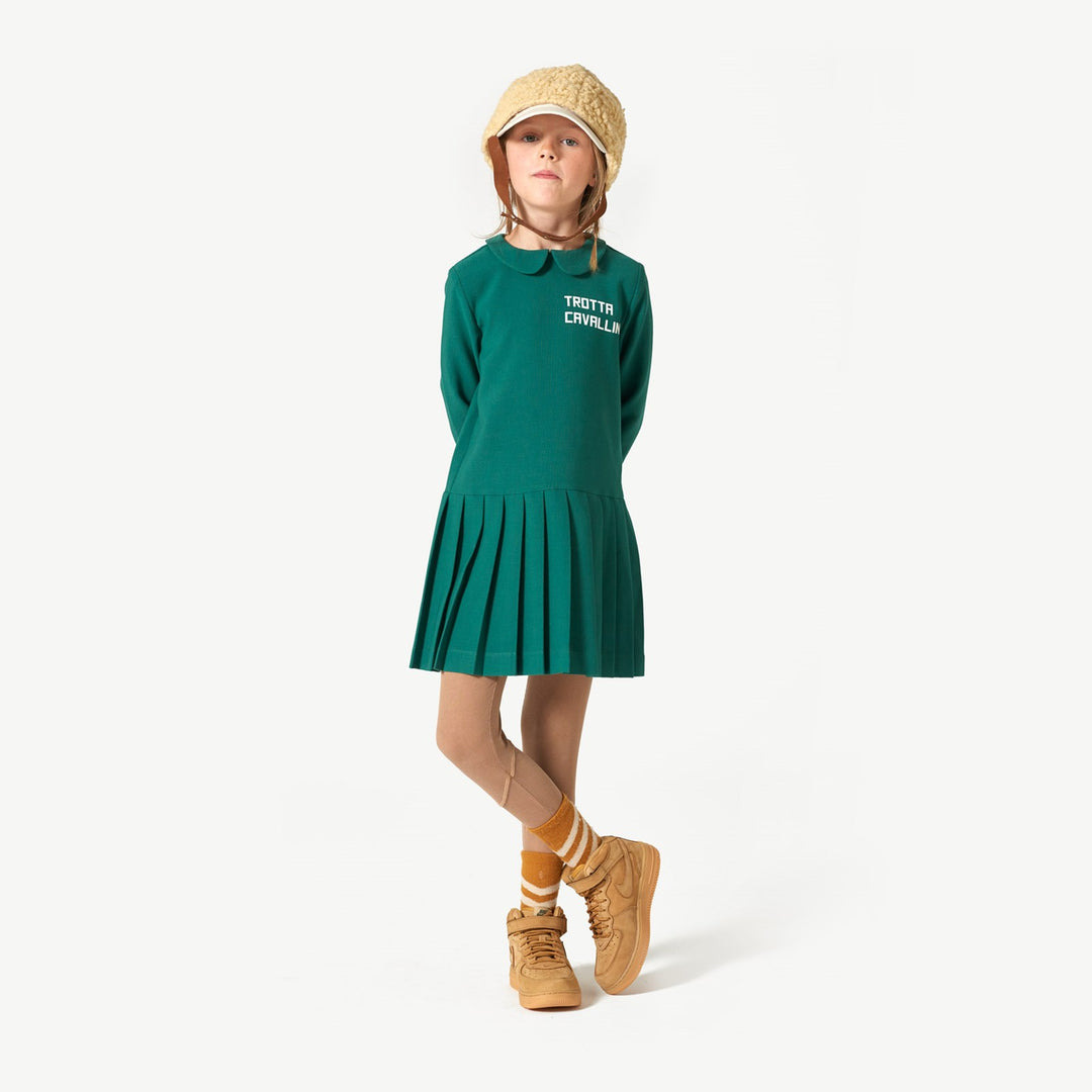 The Animals Observatory green Canary Amazon Trotta Cavall dress  12Y