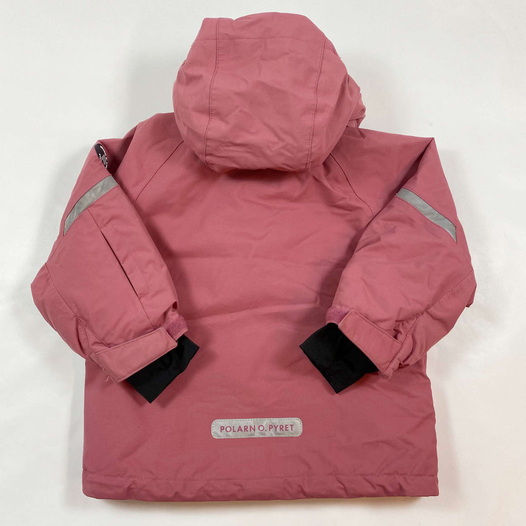 Polarn O. Pyret Chilly pink padded winter jacket 2-3Y/98 3