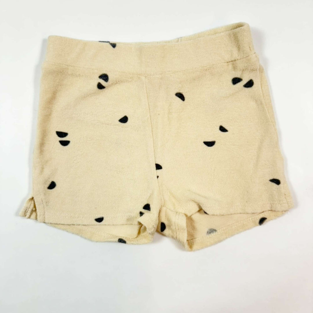 Phil & Phae beige terry shorts 3Y 1