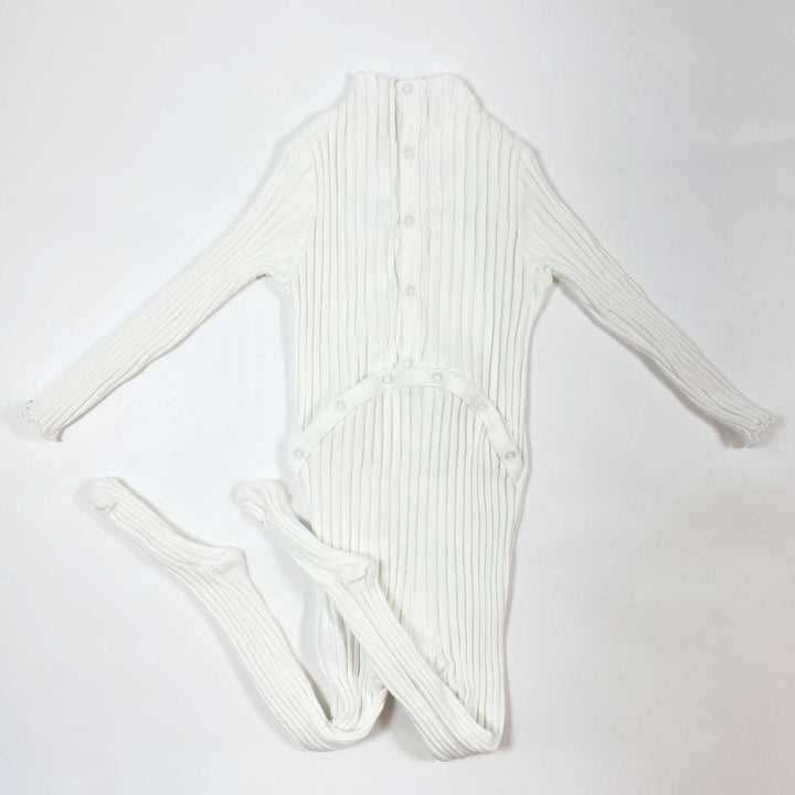 Il Gufo white rib pyjama 12M 2