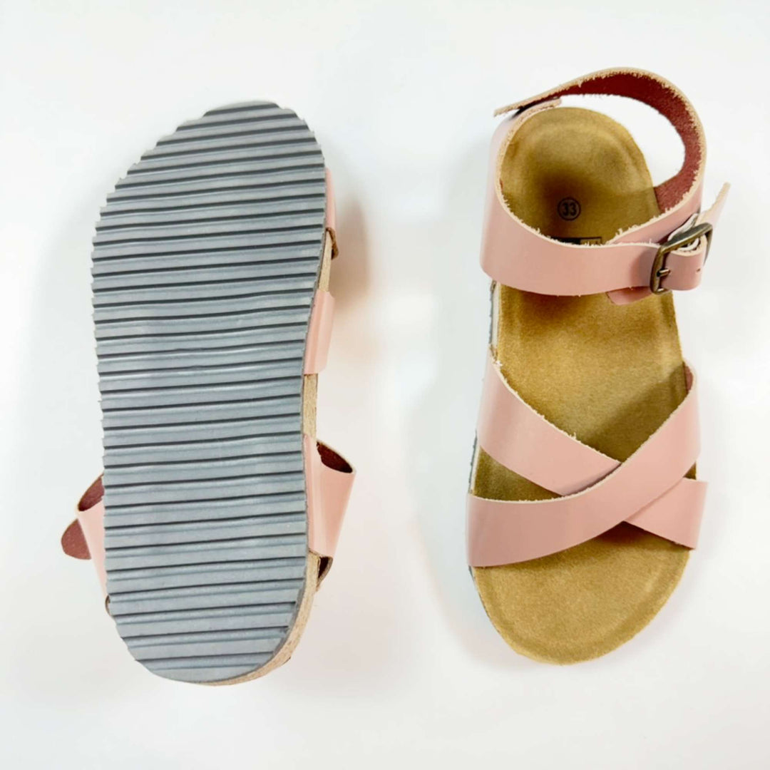 Bonton vintage pink sandals 33 2
