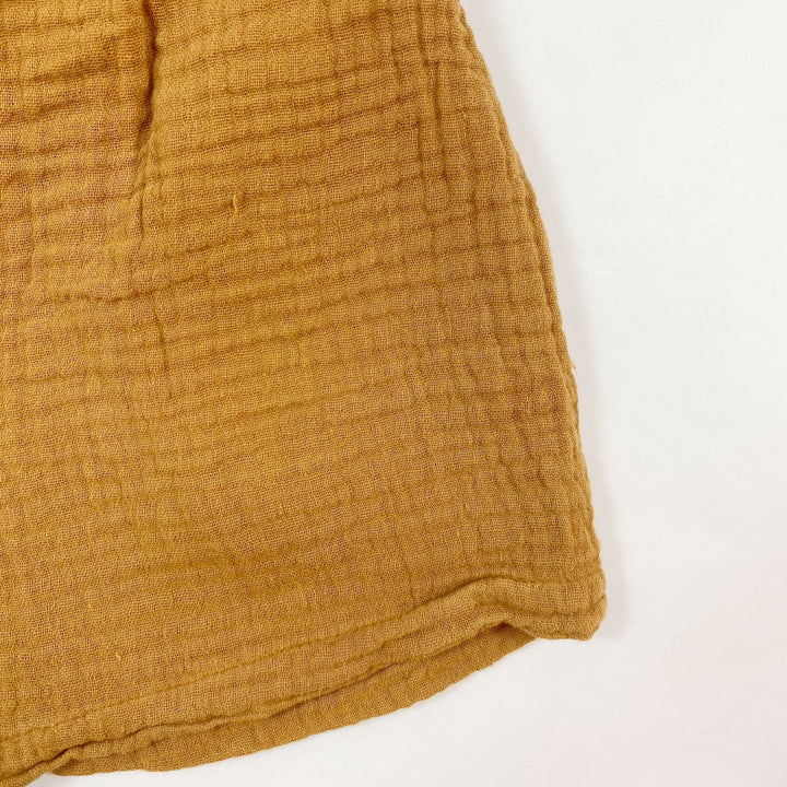 Nixnut ochre muslin shorts 92 4