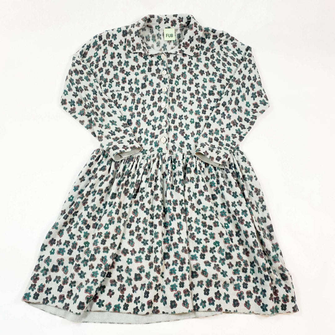 FUB floral wool dress 6Y/120 2
