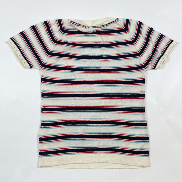 FUB striped organic cotton fine knit t-shirt 5Y/110 2