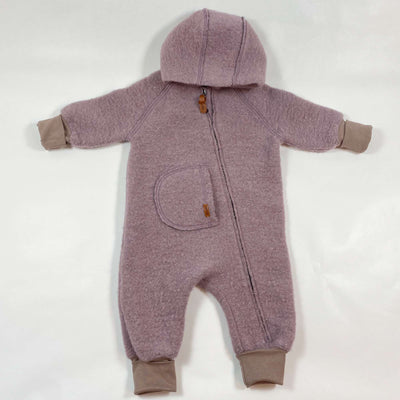 Pure Pure by Bauer soft purple hooded wool overall 62/68 1