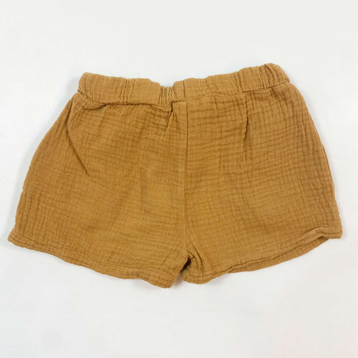 Nixnut ochre muslin shorts 92 3