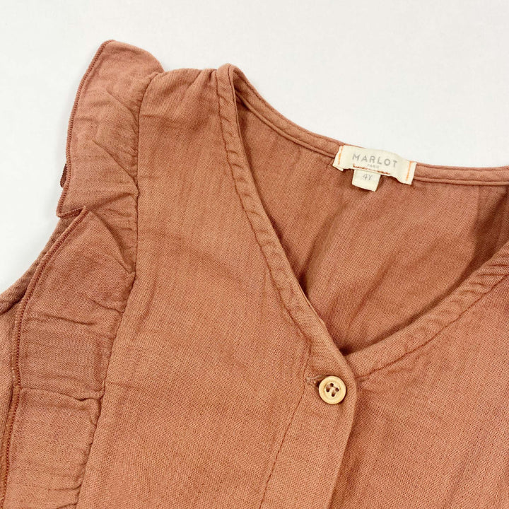 Marlot brown jumpsuit 4Y 3