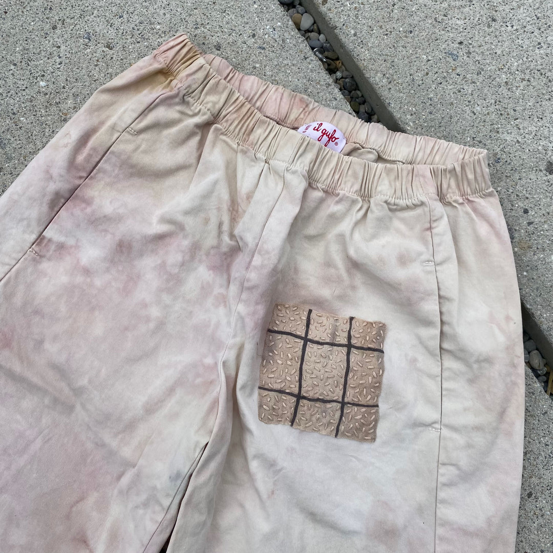 Il Gufo X Studio Kabo naturally dyed trousers 6Y 2