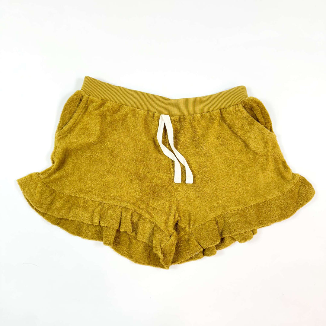 Búho ochre terry shorts 6Y 1