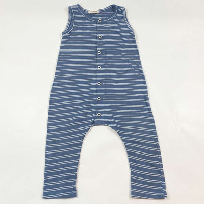 1+ In The Family blue striped jumpsuit 18M 1