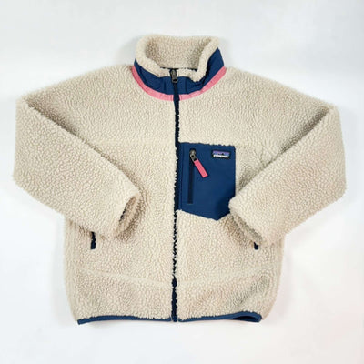 Patagonia beige retro fleece jacket 7-8Y (S) 1