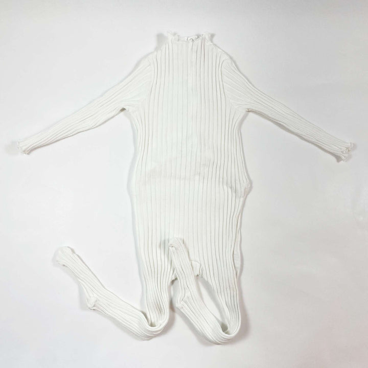 Il Gufo white rib pyjama 12M 1