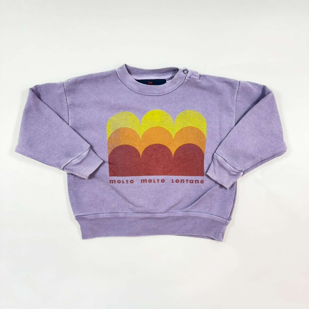 The Animals Observatory purple molto molto lontano sweatshirt 18M 1