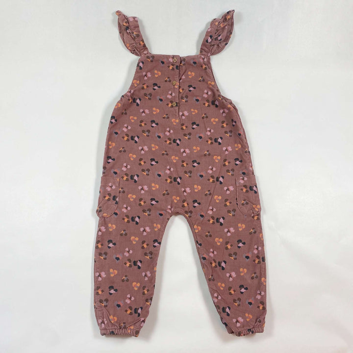 Next leopard corduroy dungarees 12-18M/86 1