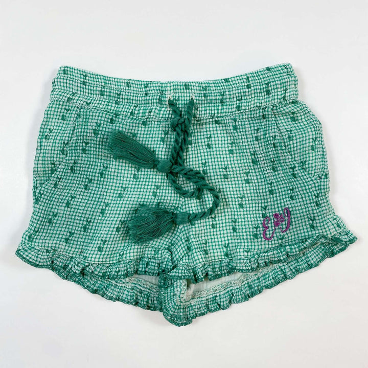 Emile et Ida green shorts 2Y 1