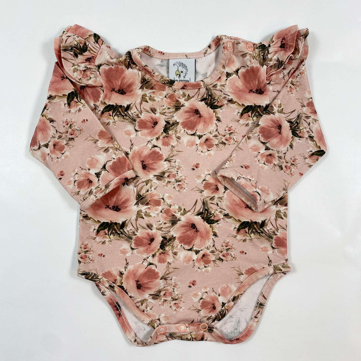 Hey Popinjay! pink floral body 68/74 1