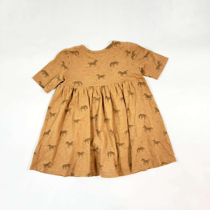 Rylee + Cru brown horse summer dress 2-3Y 2