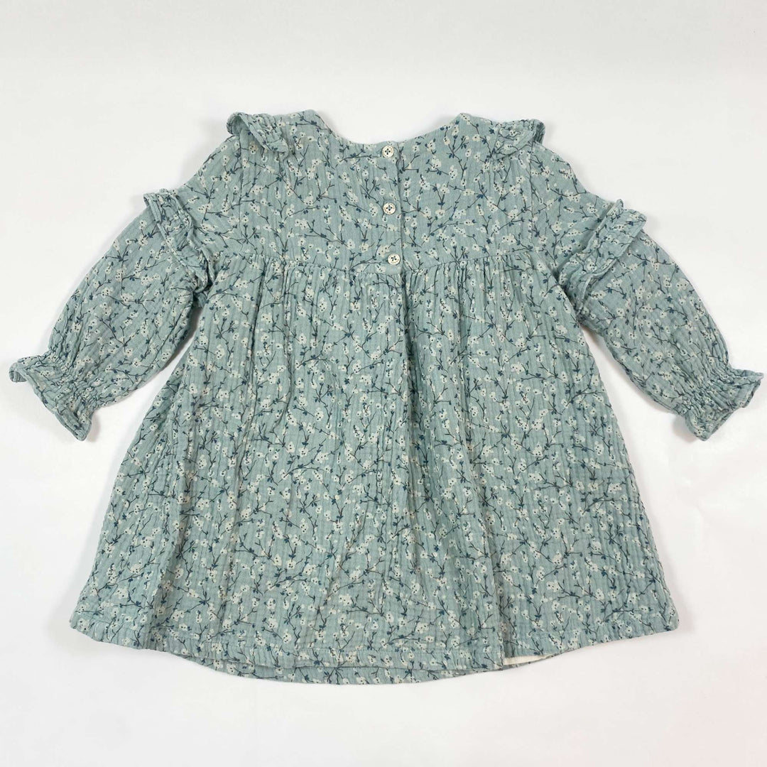 Nanos floral muslin dress 3Y 3