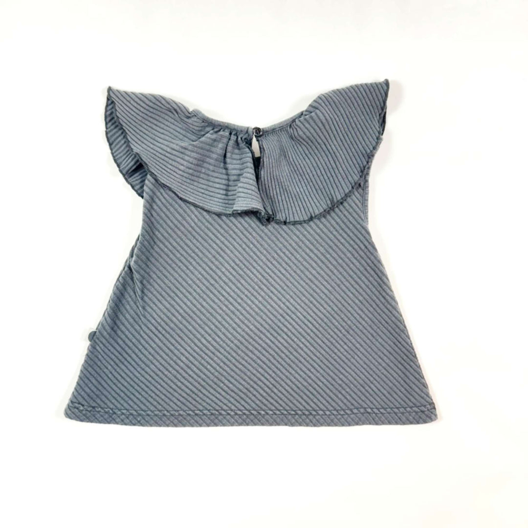 Papu grey large collar t-shirt 1-2Y/86-92 2