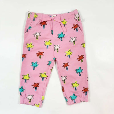 Stella McCartney Kids pink palm sweatpants 2Y 1