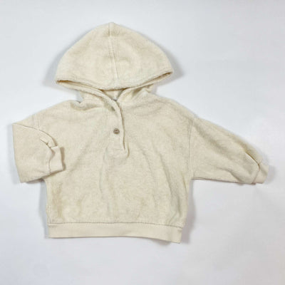 Zara terry hooded sweatshirt 1-3M/62 1