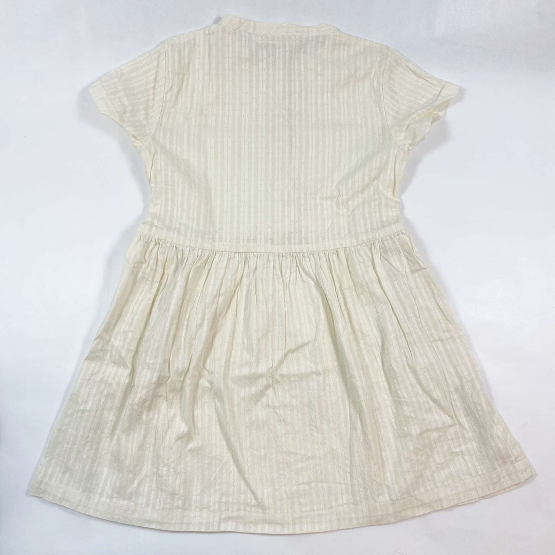 Serendipity Organics offwhite short-sleeved dress 7Y/122 2