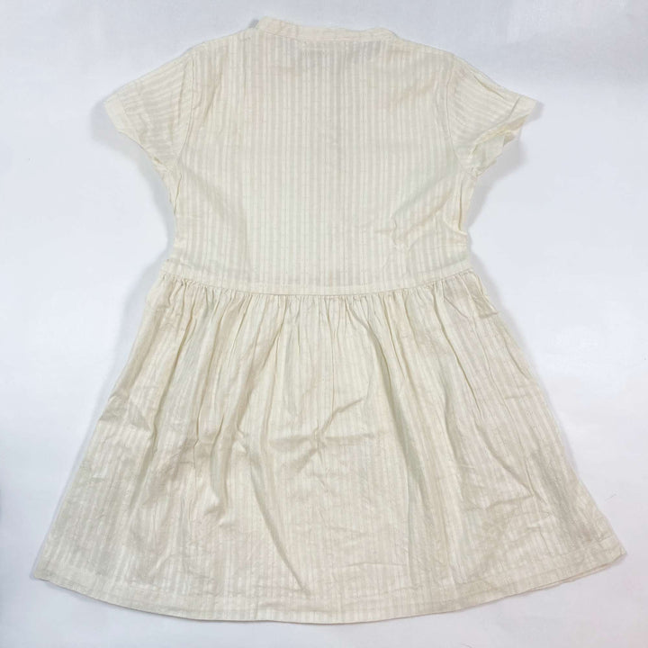 Serendipity Organics offwhite short-sleeved dress 7Y/122 2