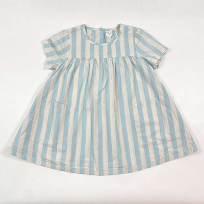 Arket blue striped pima cotton poplin dress 2-3Y/98 1