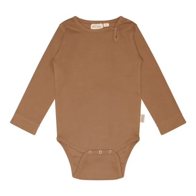 Petit Piao caramel organic cotton rib body Second Season 92 1