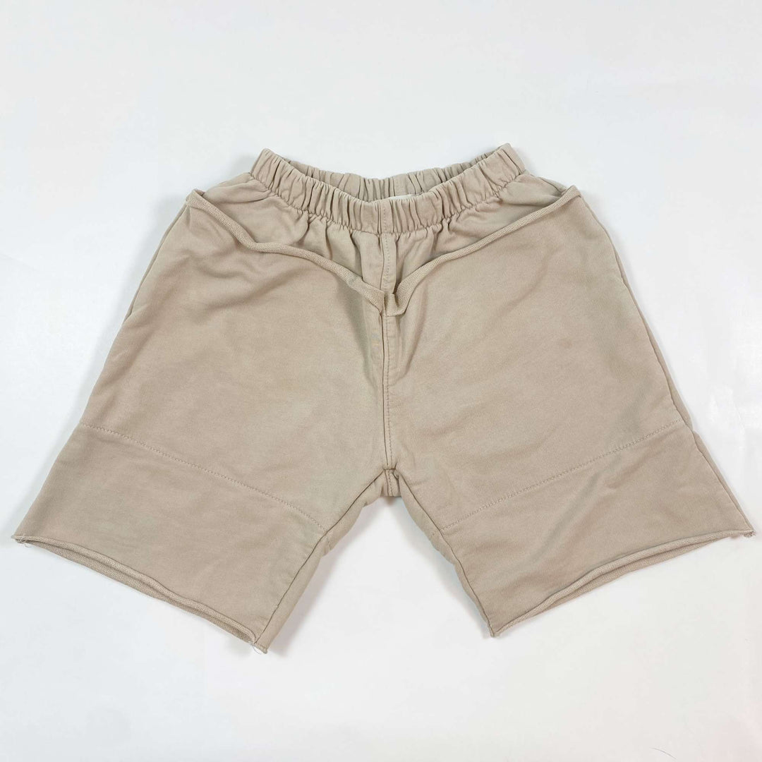 Go Gently Nation beige organic cotton shorts 3Y 1