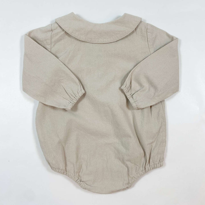 Linen Lee Peter Pan collar body 6-9M/74 2