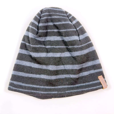 Reima black/petrol fleece lined hat M (6-7Y) 1