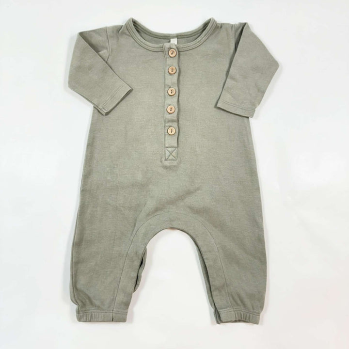 Quincy Mae olive onesie 0-3M 1