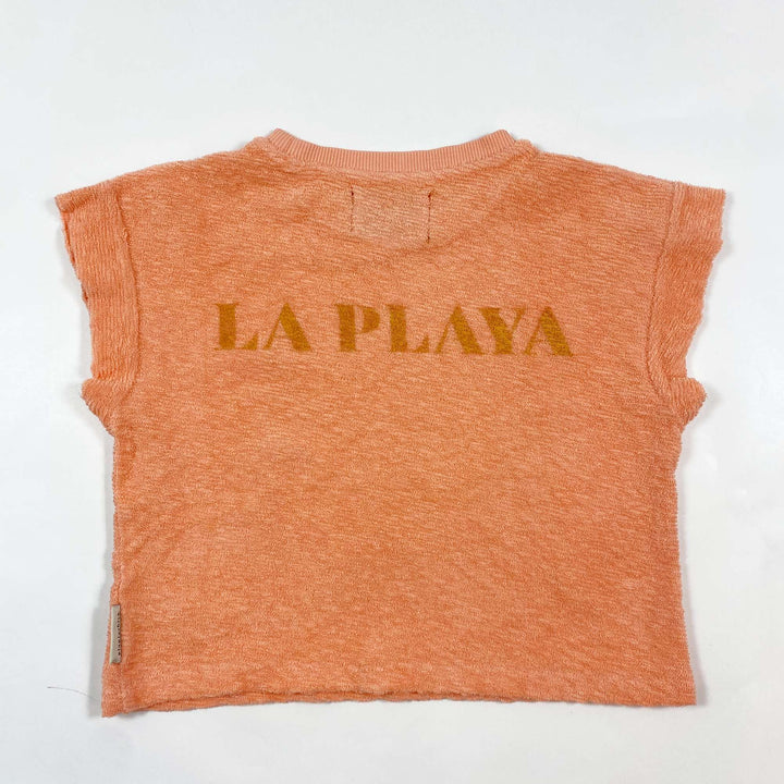 Piupiuchick La Playa orange top 3Y 2
