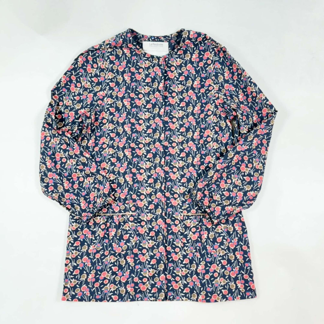 La Redoute navy floral dress 8Y 1