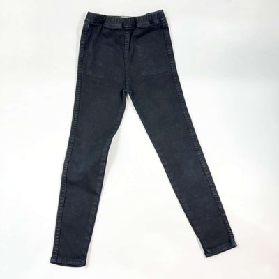 Gro black jeans leggings with back pockets 128/134 1