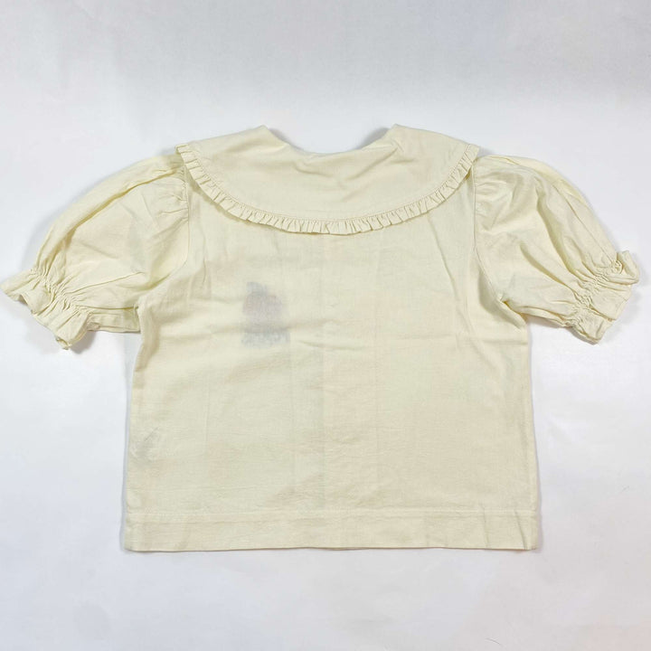 Jelly Mallow off-white pomme blouse 8-9Y/130 3