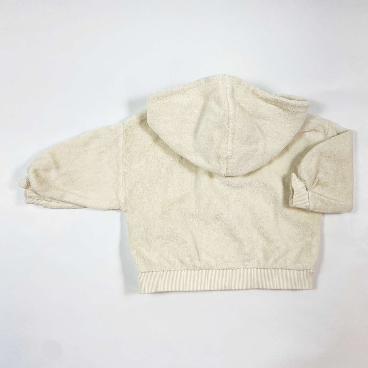 Zara terry hooded sweatshirt 1-3M/62 2