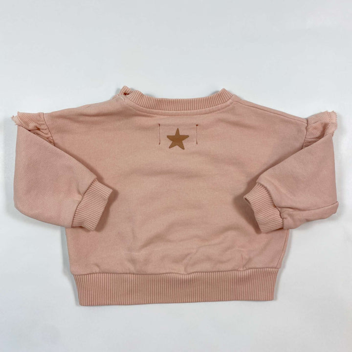 Piupiuchick pink sweatshirt 6M 3