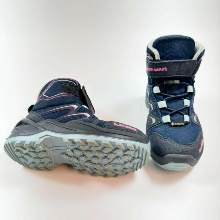 Lowa navy/berry Maddox Warm Gore-Tex hiking boots 25 3