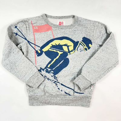 AO76 grey melange ski sweatshirt 10Y 1