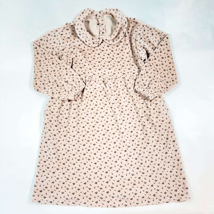 My Little Cozmo blush cherry velvet dress 8Y 1