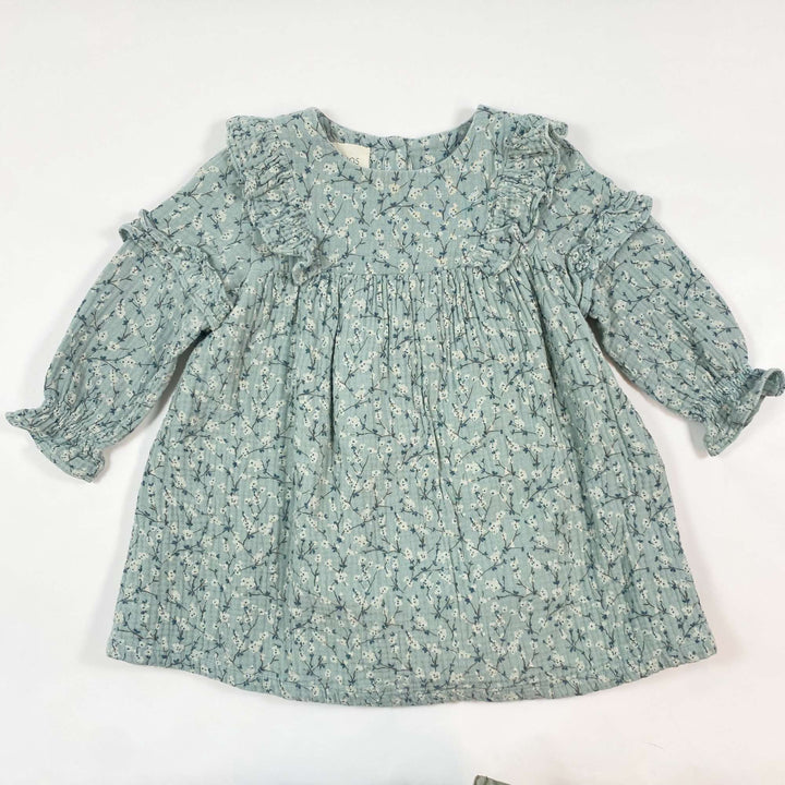 Nanos floral muslin dress 3Y 1