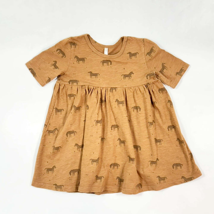 Rylee + Cru brown horse summer dress 2-3Y 1