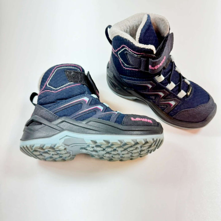 Lowa navy/berry Maddox Warm Gore-Tex hiking boots 25 2