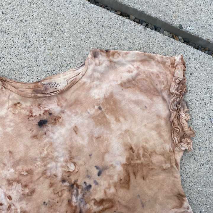 Búho X Studio Kabo naturally dyed t-shirt 6Y 2