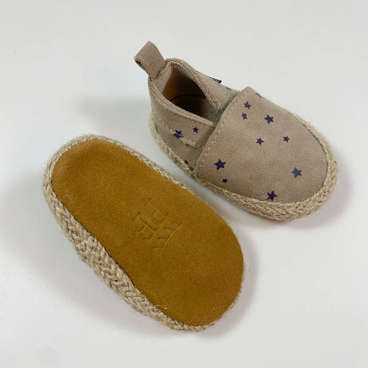 Petit Filippe star print baby espadrilles XS/11cm/EU size 17-18 2