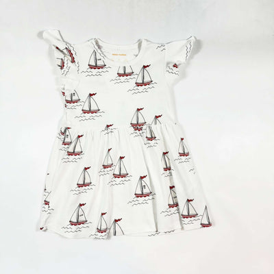 Mini Rodini white sailing boat dress 92/98 1